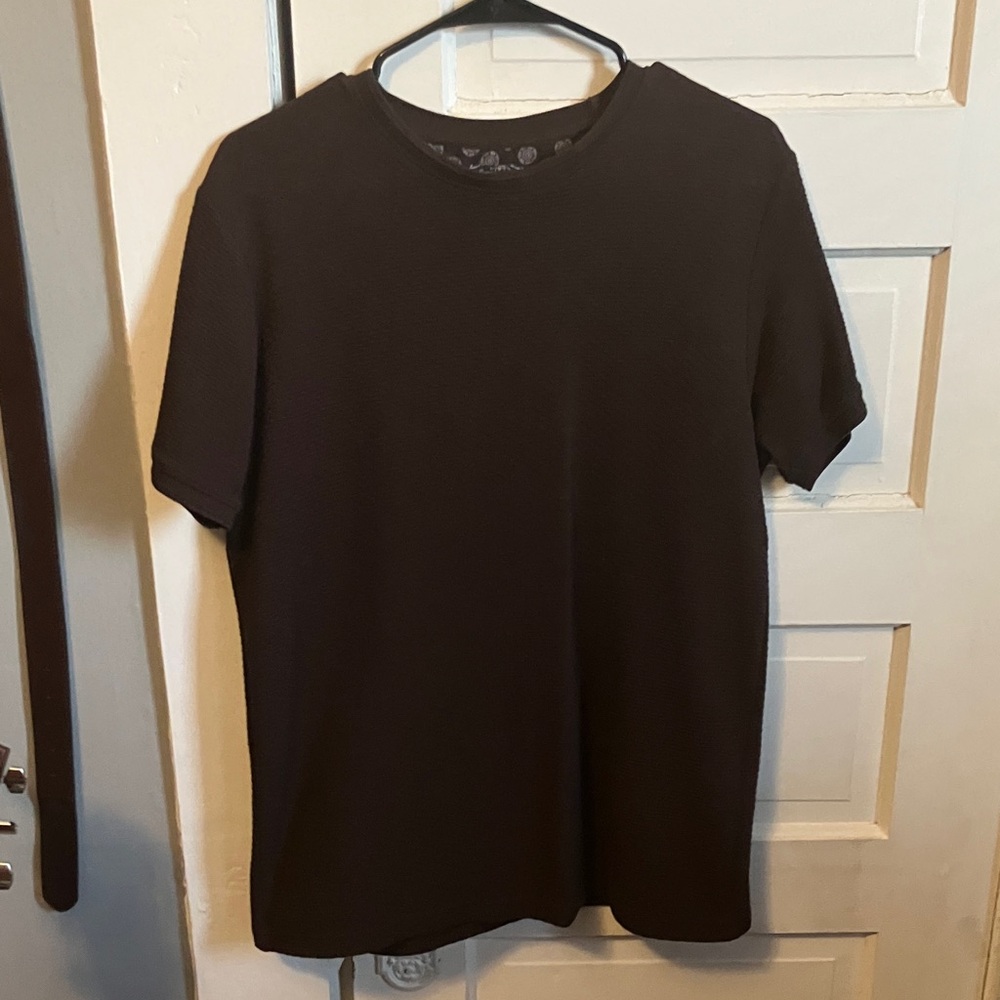 Classic Dark Brown Short Sleeve Tee